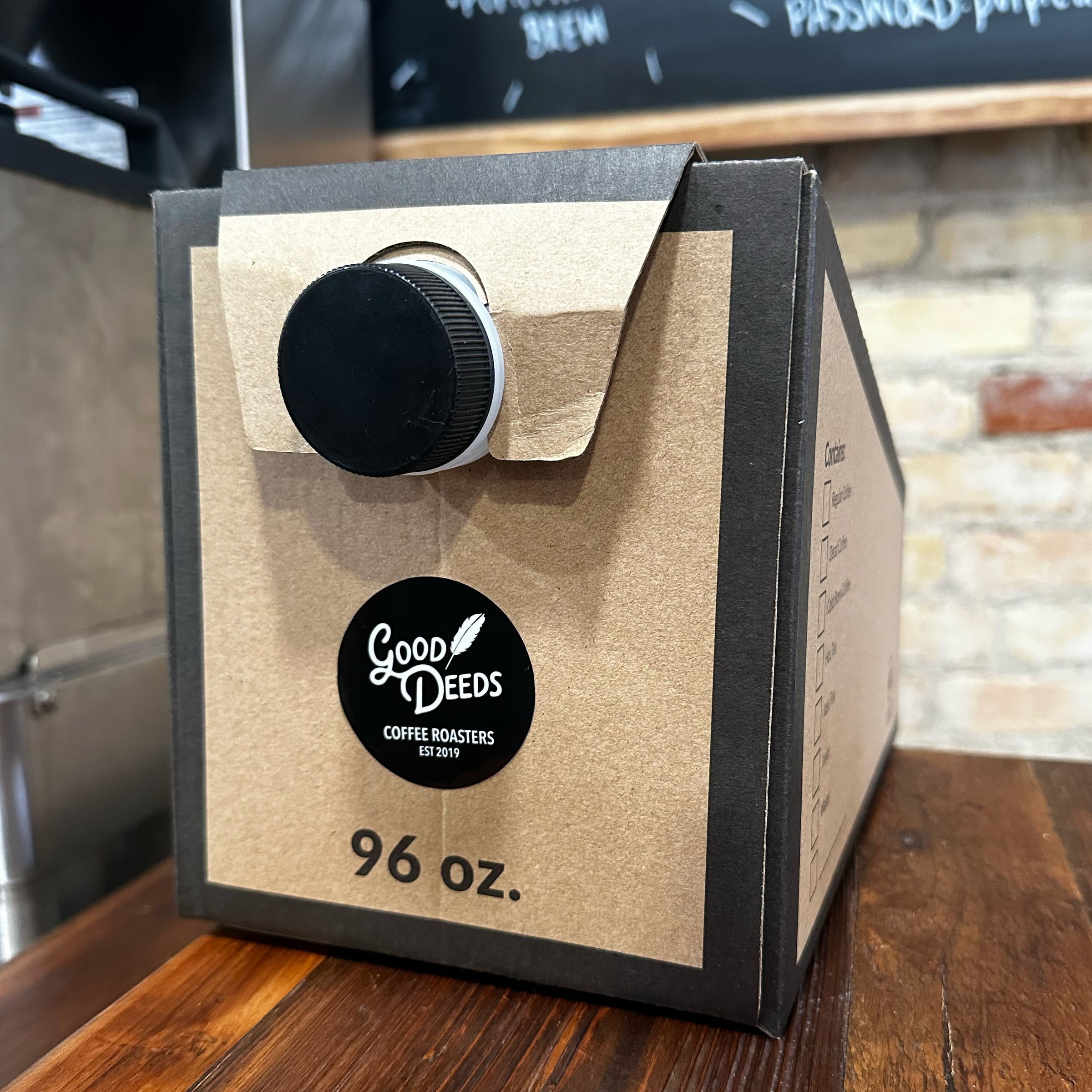 Coffee Box (96 oz, 12 people) | Good Deeds Coffee